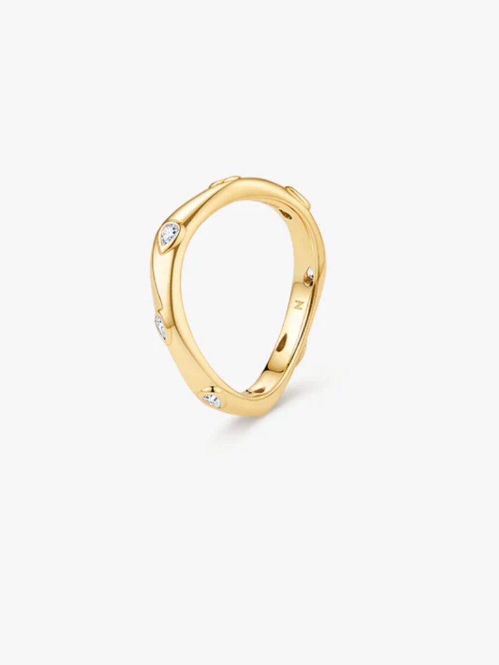 Vyne Zircon Drop Ring - Lola Rose
